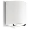 Gea luce GES900- APPLIQUE BIANCO 1 LUCE ATTACCO GU10 IP44 6,8X10CM