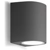 Gea luce GES901- APPLIQUE GRIGIO ANTRACITE 1 LUCE ATTACCO GU10 IP44 6,8X10CM
