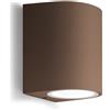 Gea luce GES902- APPLIQUE RUGGINE 1 LUCE ATTACCO GU10 IP44 6,8X10CM
