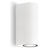 Gea luce GES903- APPLIQUE BIANCO 2 LUCI ATTACCO GU10 IP44 6,8X16CM