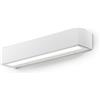 Gea luce GES964- APPLIQUE LED 4000K 1105LM 20W ALLUMINIO IP65 BIANCO 36CM