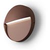 Gea luce GES985- SEGNAPASSI RUGGINE A LED 4000K 160LM 3W IP65 D.11CM TONDO