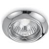 Gea luce GFA010- FARETTO DA INCASSO IN METALLO COLORE CROMO 1 LUCE ATTACCO GU10 D.8,2CM