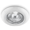Gea luce GFA011- FARETTO DA INCASSO IN METALLO COLORE BIANCO LUCIDO 1 LUCE ATTACCO GU10 D.8,2CM