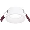 Gea luce GFA1051N- FARETTO DA INCASSO IN ALLUMINIO DIFFUSORE OPALE A LED 4000K 1120LM 16W BIANCO D.13,3CM