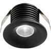 Gea luce GFA1081C- FARETTO DA INCASSO ANTIABBAGLIO A LED 3000K 230LM 3W D.4,5CM NERO