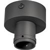Gea luce GSTKP2- KIT INSTALLAZIONE A PLAFONE DEL TUBO GST200C/GST201C/GST202C COLORE NERO H.5,7CM