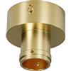 Gea luce GSTKP3- KIT INSTALLAZIONE A PLAFONE DEL TUBO GST200C/GST201C/GST202C COLORE ORO H.5,7CM