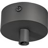 Gea luce GSTKS2- KIT INSTALLAZIONE A SOSPENSIONE DEL TUBO GST200C/GST201C/GST202C COLORE NERO H.4,2CM