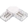 Gea luce GSTP05- CONNETTORE RIGIDO ANGOLARE PER GIUNZIONE STRSCE LED GST190C o GST190N