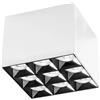 Gea luce GFA1141N- FARETTO BIANCO 9 LUCI LED 4000K 2850LM 36W 12x12CM