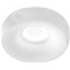 Gea luce GFA1170- FARETTO OTTICA ARRETRATA AD INCASSO TONDO 1 LUCE ATTACCO GU10 D.9,8CM ALLUMINIO BIANCO