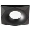 Gea luce GFA1181- FARETTO INCASSO 1 LUCE NERO IN ALLUMINIO QUADRATO 9,4CM ATTACCO GU10