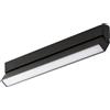 Gea luce GFA1330- MODULO LED ANTIABBAGLIAMENTO REGOLABILE PER BINARIO DOPPIA ACCENSIONE AD INCASTRO MAGNETICO PER BINARIO 48V 3000K 1009LM 12W 30,6CM NERO