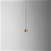 Gea luce GUYA S/1 - SOSPENSIONE 1 LUCE LED 3000K 410LM 8,5W CON ROSONE COLORE ORO