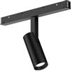Gea luce GFA1350HD- MODULO LED INCLINABILE REGOLABILE PER BINARIO DOPPIA ACCENSIONE AD INCASTRO MAGNETICO PER BINARIO 48V 2700K 602LM 8W D.3,4CM NERO DIMMERABILE