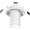 Gea luce GFA1380- FARETTO AD INCASSO ORIENTABILE 1 LUCE ATTACCO GU10 COLORE BIANCO SATINATO D.5,7CM