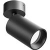 Gea luce GFA1395- FARETTO SPOT ORIENTABILE NERO SATINATO D.5,7CM 1 LUCE ATTACCO GU10