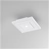 Gea luce GFA1400- FARETTO AD INCASSO A LED 3000K 813LM 11W IN GESSO BIANCO D.1CM
