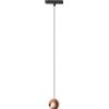 Gea luce NARDO S - SOSPENSIONE PER BINARIO 48V INCASTRO MAGNETICO 3000K 410LM 8,5W RAME