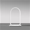 Gea luce NICOLE L - LAMPADA DA TAVOLO BIANCA A LED 3000K 600LM 12W DIMMERABILE IN ALLUMINIO E SILICONE