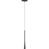 Gea luce LORETO S - SOSPENSIONE COLORE NERO PER BINARIO 48V INCASTRO MAGNETICO LED 3000K 313LM 7W