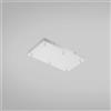 Gea luce OFELIA B R/6 MINI - ROSONE RETTANGOLARE 6 FORI PIU ACCESSORI COLORE BIANCO