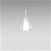 Gea luce OFELIA S/11 MINI - VETRO TRASPARENTE E PORTALAMPADA BIANCO ATTACCO G9 CAVO TRASPARENTE SENZA BASE DI ATTACCO D.14CM H.26,7CM