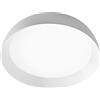 Gea luce SHEILA P/G PLAFONIERA BIANCA LED 3000K 4100LM 50W ALLUMINIO E METACRILATO DIMMERABILE D.60CM