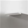 Gea luce YOANA A/G - APPLIQUE A PARETE BIANCO A LED 3000K 2600LM 25W DIMMERABILE METALLO E METACRILATO 28cm
