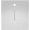 Gea luce THALASSIA S/P - SOSPENSIONE COLORE BIANCO A LED 3000K 398LM 7W CON ROSONE D.2,5CM