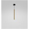 Gea luce THALASSIA S/P - SOSPENSIONE COLORE ORO A LED 3000K 398LM 7W CON ROSONE D.2,5CM