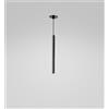 Gea luce THALASSIA SP/I - SOSPENSIONE COLORE NERO A LED 3000K 398LM 7W AD INCASSO D.2,5CM