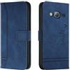 Lihondar Cover per Samsung Galaxy J3 2016/ J310, Custodia Samsung J3 2016/ J310 Portafoglio, Flip Libro Wallet Case Custodia in Pelle PU Premium, Slot per Schede, con Magnetica a Scatto (Blu)