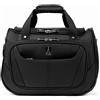Travelpro Maxlite 5 Borsa da viaggio leggera morbida sotto il sedile, borsa da weekend per la notte, bagaglio a mano, per uomo e donna, nera, 28x46x21cm