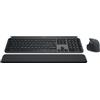 Logitech MX Keys S Combo Tastiera e Mouse Wireless Retroilluminato Grigio