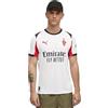 A.C. Milan Maglia Gara Away, Stagione 2025/2026, Maglietta da Calcio, Prodotto Ufficiale, Bianco, XS Unisex-Adulto