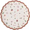Villeroy & Boch Toy's Delight Piatti da Portata (M), Rotondo, Porcellana, Bianco/Multicolore, 21x21x0.1 cm