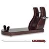 Arcos Accessori - Pack Porta Prosciutto + Coltello Prosciutto + Copri prosciutto - Colore Marrone