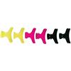 Black Star Mollettoni Plastica 6pz