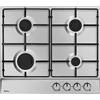 AMICA Piano cottura a gas PGA6100BPR, acciaio inox