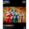 Sideshow Power Rangers ZEO RANGERS Pack Set Of 5 Action Figures 1:6 Threezero Sideshow