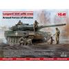 ICM LEOPARD 2A6 OF THE ARMED FORCES OF UKRAINE W/CREW KIT 1:35