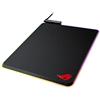 ASUS ROG Balteus - Tappetino per mouse verticale da gioco con superficie dura microtesturizzata, pass-through USB, illuminazione RGB Aura Sync e base antiscivolo
