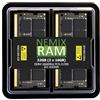 NEMIX RAM 32GB (2X16GB) DDR4 2666MHZ PC4-21300 2Rx8 1.2V 260-PIN ECC Unbuffered SODIMM KIT Workstation, memoria NAS