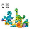 LEGO DUPLO TOWN 10451 DINOSAURI SU RUOTE 3 IN 1 3+