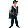 Ciao- Bandito Costume Bambino, Nero, M (5-7 anni), 61182.M