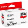 Canon Cartuccia inkjet PFI-1000R Canon rosso 0554C001