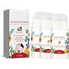 Generisch Deodorante per bambini, deodorante naturale per bambini, deodorante per bambini, deodorante roll-on per bambini e ragazzi, deodorante per corpo, mantiene i bambini freschi e comodi durante