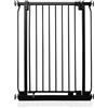Safetots Cancelletto di Sicurezza Elite Extra Alto, 71cm - 80cm, Nero Opaco, Extra Alto con 96.8cm di Altezza, Cancelletto di Sicurezza a Pressione per Scale, Barriera di Sicurezza